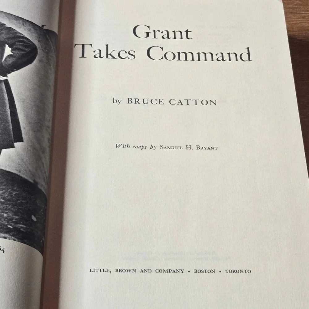 Bruce Catton Grant Moves South & Grant‎ Takes Command (2) Hardcover